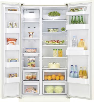 Холодильник с морозильником Samsung RSA1NTWP1/BWT - внутренний вид