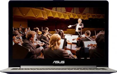 Ноутбук Asus VivoBook S301LA-C1027H - фронтальный вид