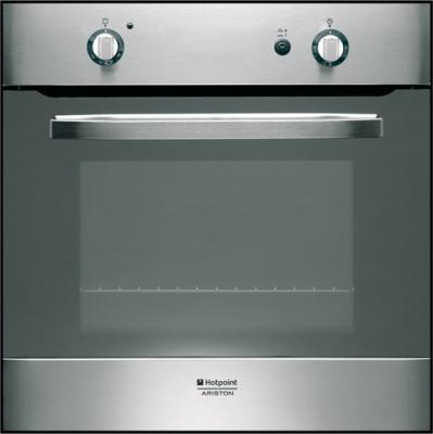 Газовый духовой шкаф Hotpoint FH G IX/HA S - общий вид