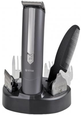 Машинка для стрижки волос Vitek VT-2514 GY - весь комплект