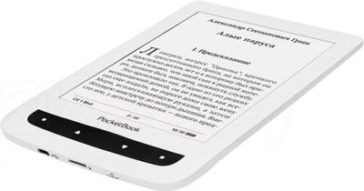 Электронная книга PocketBook Basic Touch 624 (белый) - общий вид
