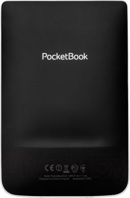 Электронная книга PocketBook Basic Touch 624 (белый) - вид сзади