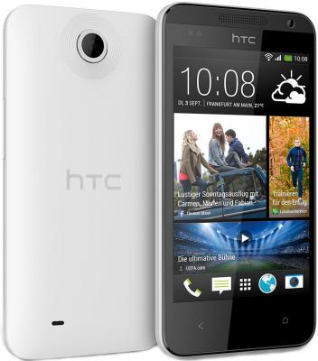 Смартфон HTC Desire 300 (White) - передняя и задняя панели