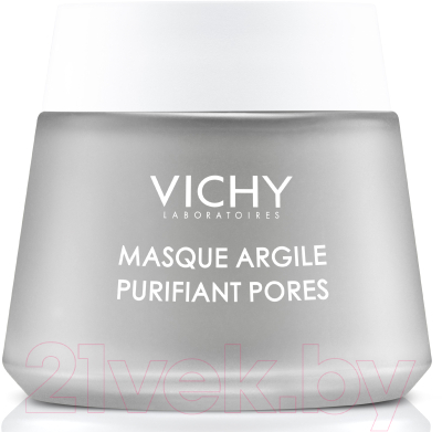 Маска для лица кремовая Vichy Purete Thermale с глиной очищающая поры (75мл)