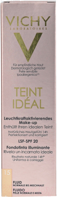 Тональный крем Vichy Teint Ideal (тон 15, 30мл)