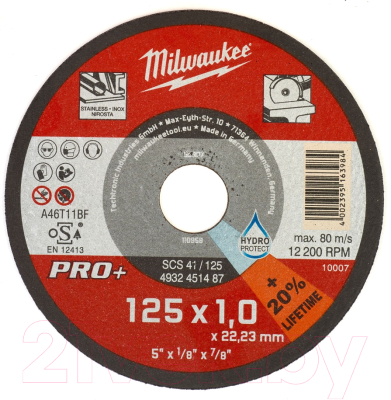Отрезной диск Milwaukee SCS 41/125 4932451487