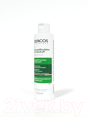 Шампунь для волос Vichy Dercos против перхоти для чувствительной кожи (200мл)