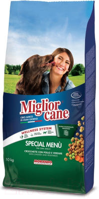 Сухой корм для собак Miglior Cane Special Menu (10кг)