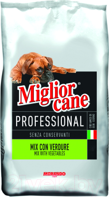 Сухой корм для собак Miglior Cane Professional Mix Vegetables (15кг)