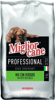 Сухой корм для собак Miglior Cane Professional Mix Vegetables (5кг)