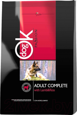 Сухой корм для собак Ok Passion Adult Complete Lamb&Rice (12.5кг)
