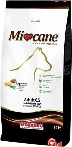Сухой корм для собак Miocane Adult 0.5 Lamb&Rice