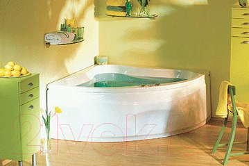 Ванна акриловая Poolspa Francja 140x140 Smart 2 / PHS3210ST2C0000