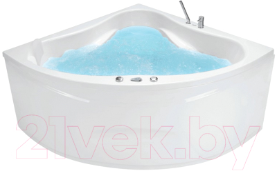 Ванна акриловая Poolspa Francja XL 150x150 /  PWSH710ZS000000 (с рамой)