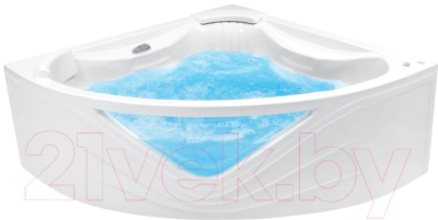 Ванна акриловая Poolspa Orchidea 150x150 / PWS4510ZS000000 (с рамой)