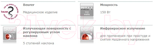 Аппарат светотерапии Beurer IL21