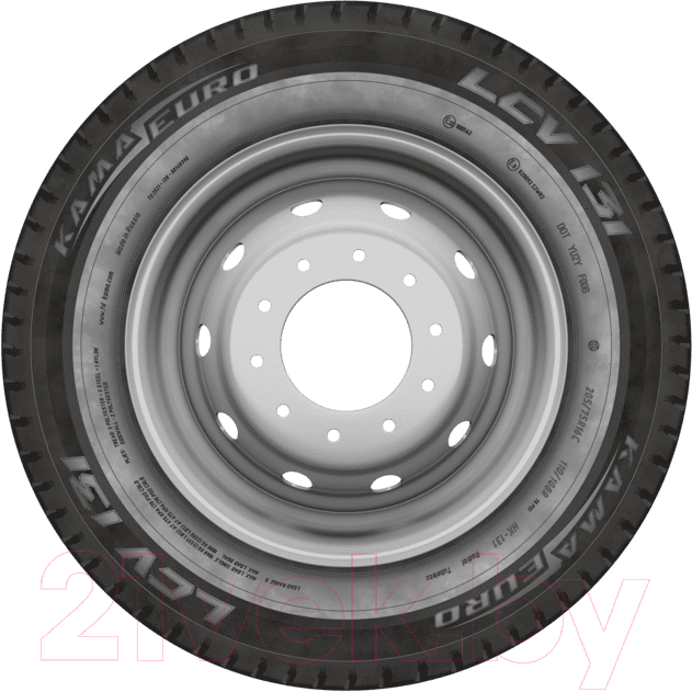 Летняя легкогрузовая шина KAMA Euro LCV-131 225/70R15C 112/110R