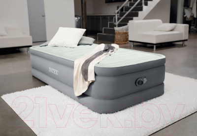 Надувная кровать Intex Premaire Elevated Airbed 64902 (с насосом)