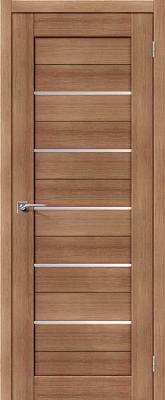 Дверь межкомнатная Portas S22 80x200 (орех карамель)