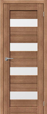 Дверь межкомнатная Portas S23 60x200 (орех карамель)