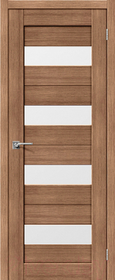 Дверь межкомнатная Portas S23 70x200 (орех карамель)
