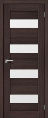 Дверь межкомнатная Portas S23 70x200 (орех шоколад)