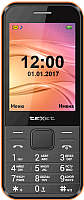 Мобильный телефон Texet TM-302 (черный/красный) - 