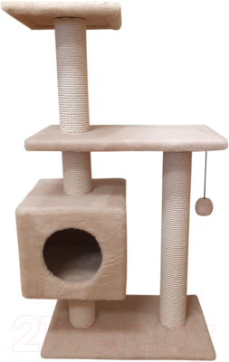 Комплекс для кошек Cat House Буран 1.06 (хлопок бежевый)