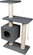 Комплекс для кошек Cat House Буран 1.06 (хлопок серый) - 