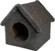 Домик-когтеточка Cat House Будка 0.38 (серый) - 