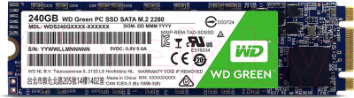 SSD диск Western Digital Green 240GB (WDS240G2G0B)