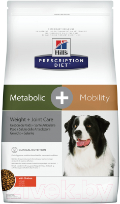 Сухой корм для собак Hill's Prescription Diet Metabolic+Mobility Weight+Joint Care (12кг)