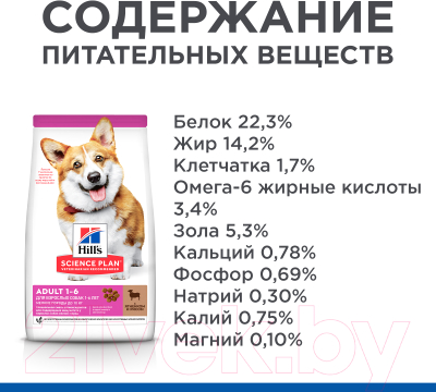 Сухой корм для собак Hill's Science Plan Adult Small & Miniature Lamb & Rice (0.3кг)