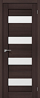 Дверь межкомнатная Portas S23 60x200 (орех шоколад) - 