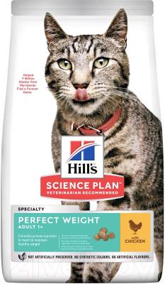 Сухой корм для кошек Hill's Science Plan Adult Perfect Weight (1.5кг)