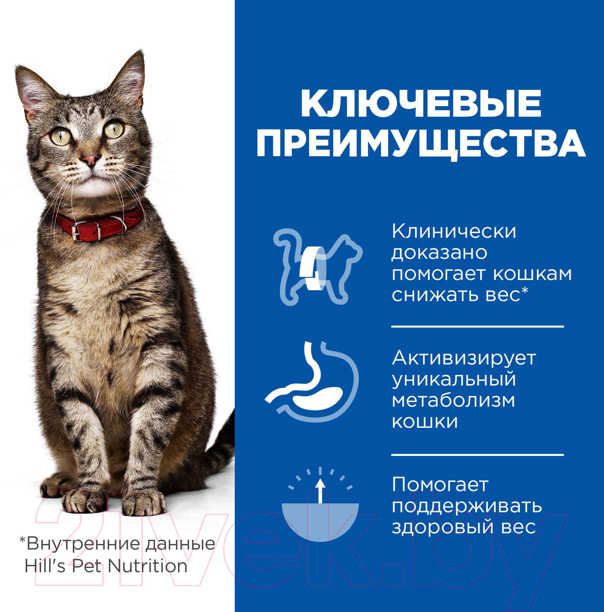 Сухой корм для кошек Hill's Prescription Diet Metabolic Weight Managment Chicken