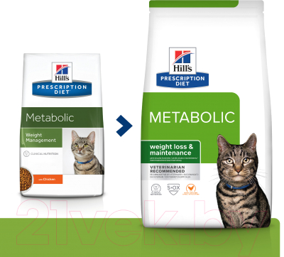 Сухой корм для кошек Hill's Prescription Diet Metabolic Weight Managment Chicken (1.5кг)