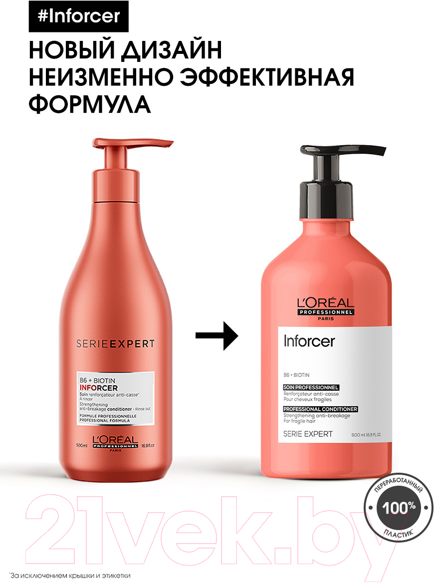 Шампунь для волос L'Oreal Professionnel Serie Expert Inforcer (300мл)