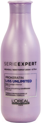 Кондиционер для волос L'Oreal Professionnel Serie Expert Liss Unlimited ProKeratin (200мл)