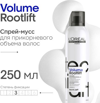 Мусс для укладки волос L'Oreal Professionnel Tecni.art Volume Lift (250мл)