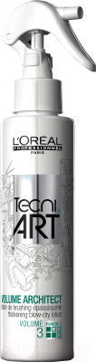 Спрей для укладки волос L'Oreal Professionnel Tecni.art Volume Architect уплотняющий для брашинга (150мл)