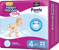 Подгузники-трусики детские Helen Harper Baby 4 Maxi (22шт) -