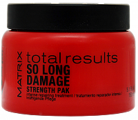 Маска для волос MATRIX Total Results So Long Damage Strength Pak (150мл) - 