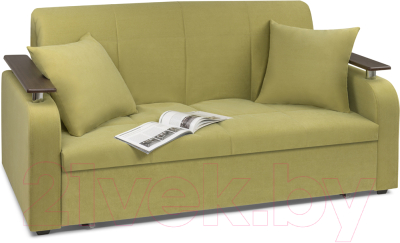Кресло-кровать Woodcraft Денвер 80 (зеленый велюр)