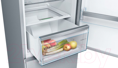 Холодильник с морозильником Bosch KGN39VL22R