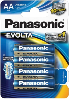 Комплект батареек Panasonic LR6EGE/4BP (4шт) - 
