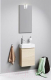 Миниатюра изображения товара Тумба с умывальником Aqwella Лайн / Ln-MP.01.04/Ds