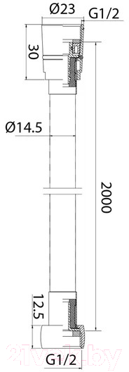 Душевой шланг Iddis A5071120