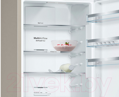 Холодильник с морозильником Bosch KGN39XV3AR