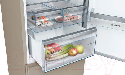 Холодильник с морозильником Bosch KGN39XV3AR